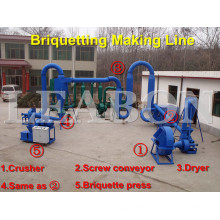 Production Line for Barbecue Charcoal Machine